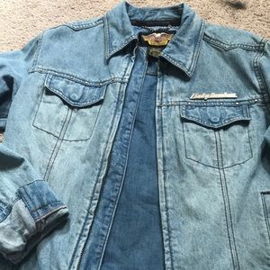 Harley Davidson jean jacket